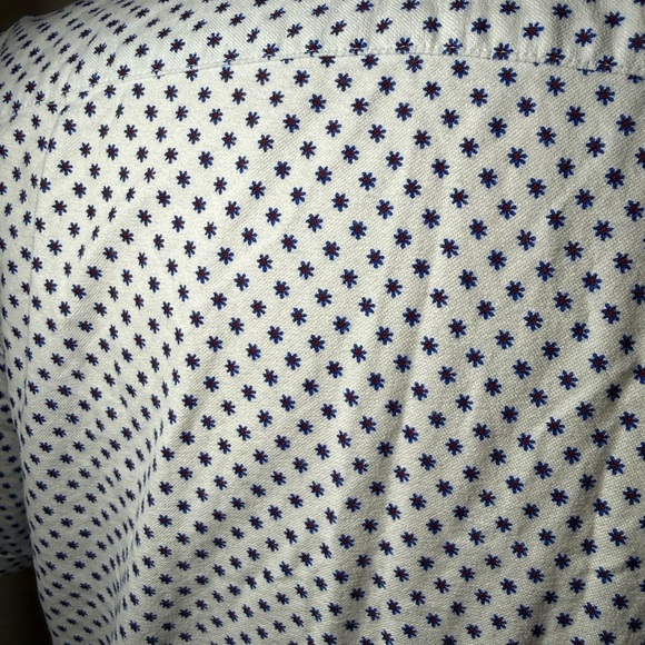 J. Crew Patterned short sleeve Oxford Shirt size XL - Picture 6 of 6